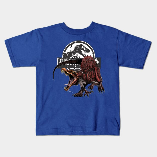 Spinosaurus Kids T-Shirt by WorldDinosaurs